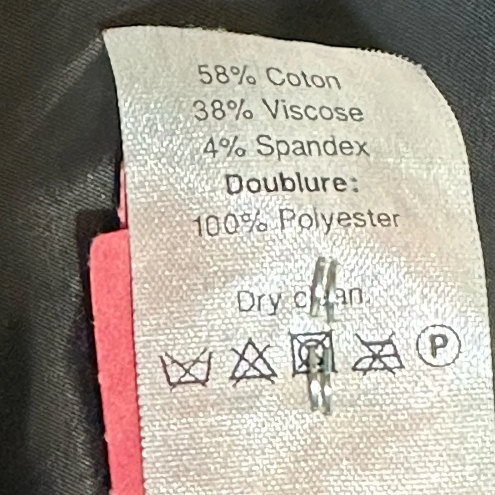 J Crew Black All Season Cotton Bi-Stretch  One Button Closure Blazer Jacket - Picture 10 of 13